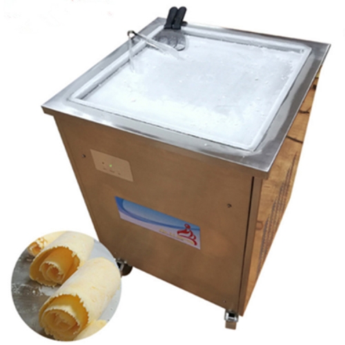 Table Top Mini Fried Ice Cream Roll Machine Commercial Philippines